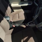 Driver and passenger seats with door trim